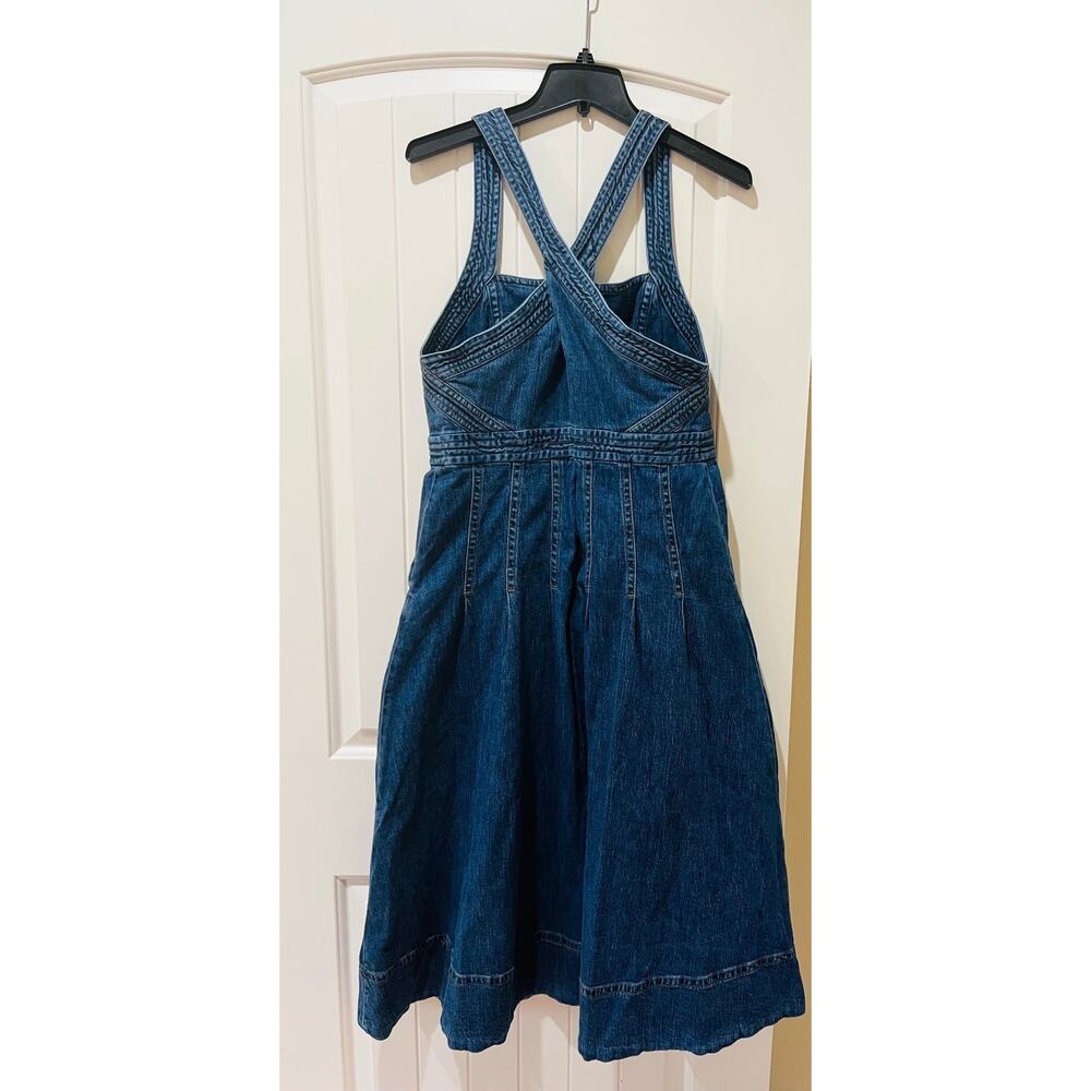 NWT❤️Pilcro Denim Midi Dress sz12 - Picture 4 of 9